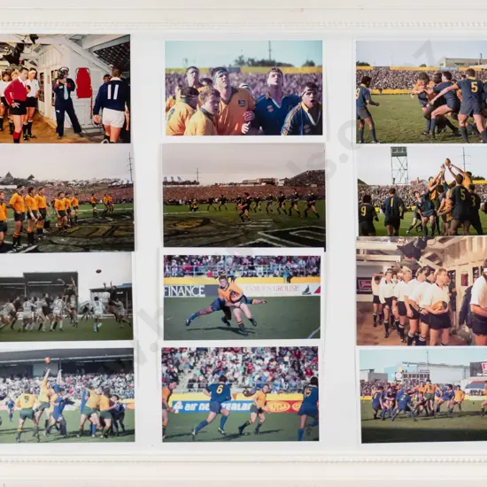 Peter MacDonald - framed photographs "House of pain 1980s" H-390 W-550