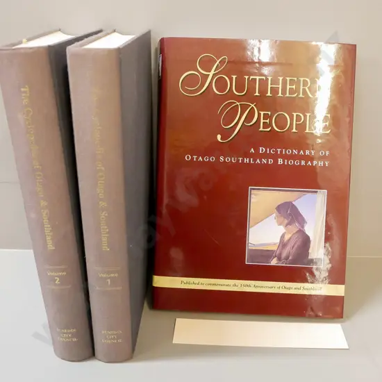 The Cyclopedia of Otago and Southland vol 1 and 2, Southern People - a Dictionary of Otago Southland Biography