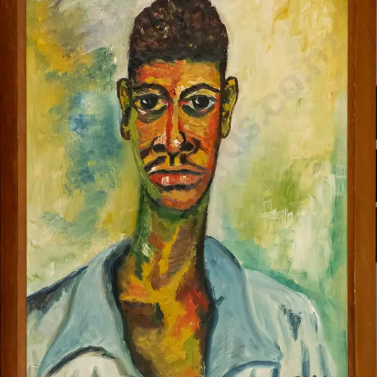 Correlli - framed oil - portrait H-350 W-240