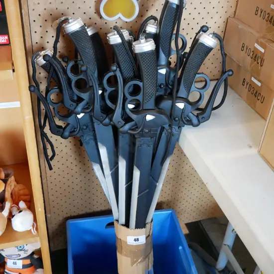 bundle of foam swords