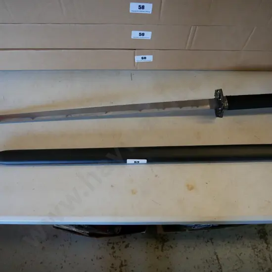 black katana sword