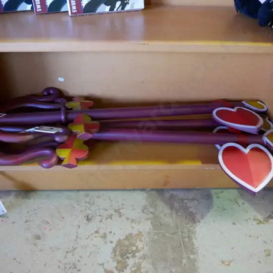 3 x Lady Luck key blade