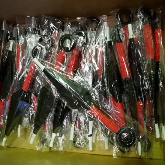 box of plastic throwing knives