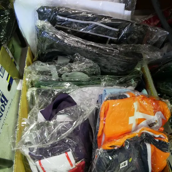 box of assorted unopened costumes
