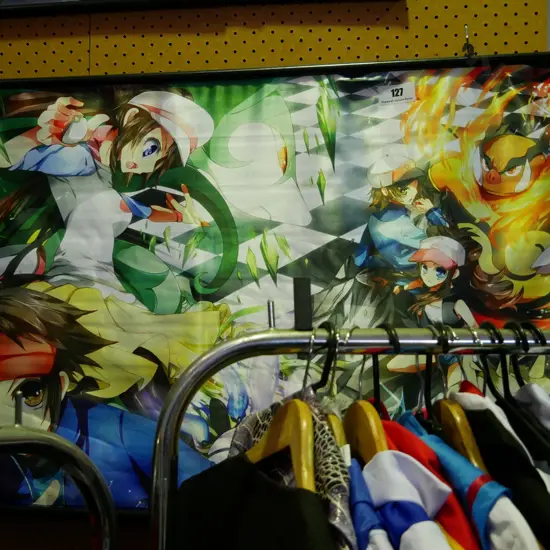 wall-hanging print on scroll