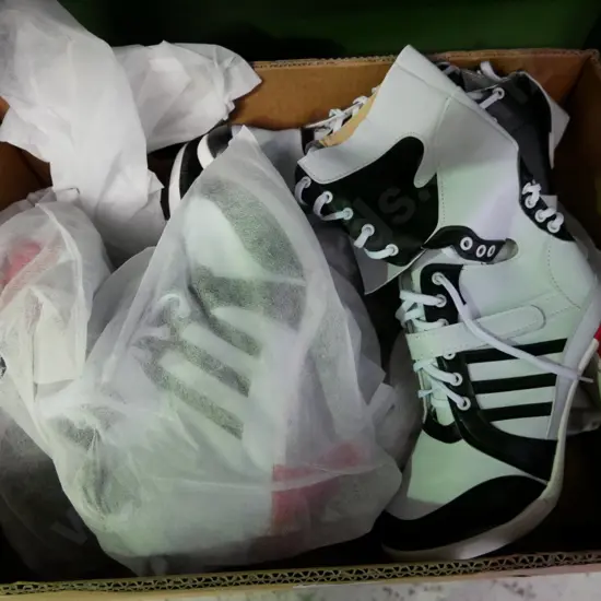 box of cosplay high-heel boots