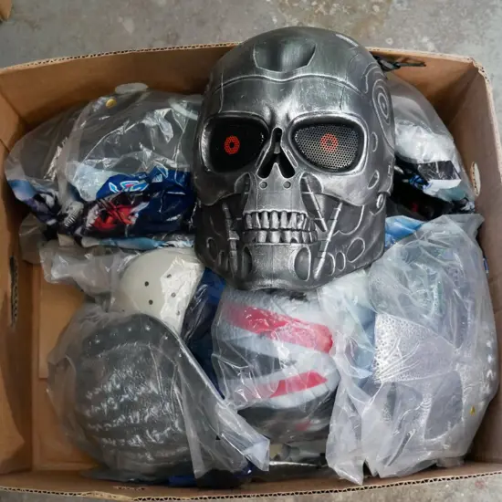 box of various masks