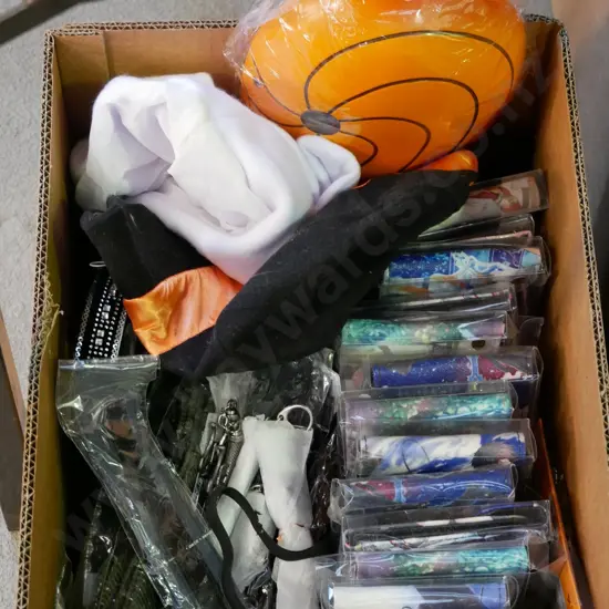 lucky dip box of assorted fantasy colllectables and toys