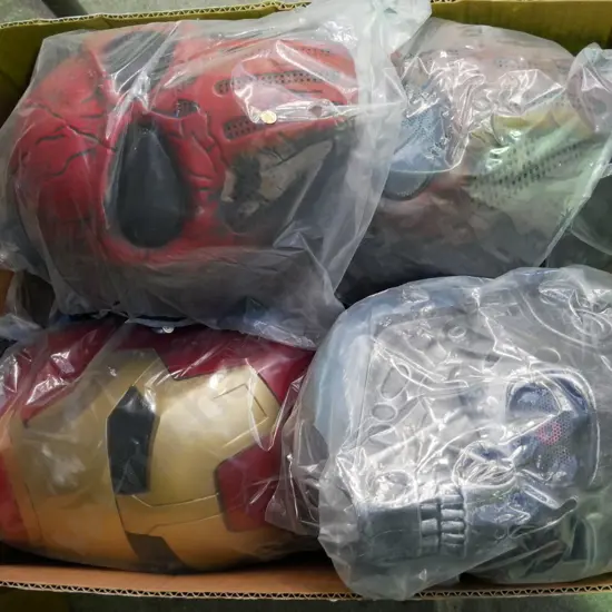 box of various masks