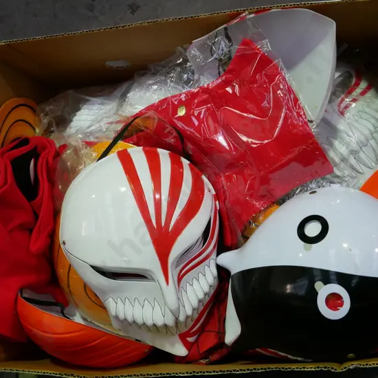 box of various masks