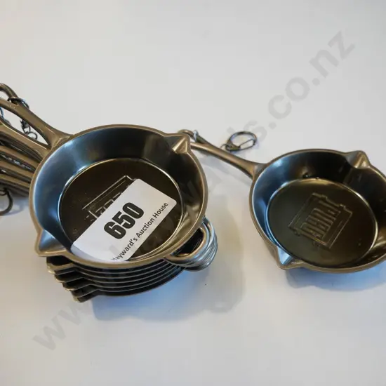 metal frying pan key rings