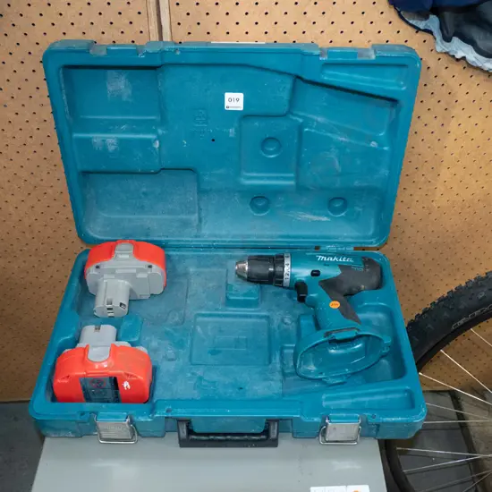 Makita Drill in Box With 2x Batteries 
