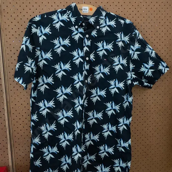 Blue Tommy Hilfiger Shirt with sales tags ($159) 