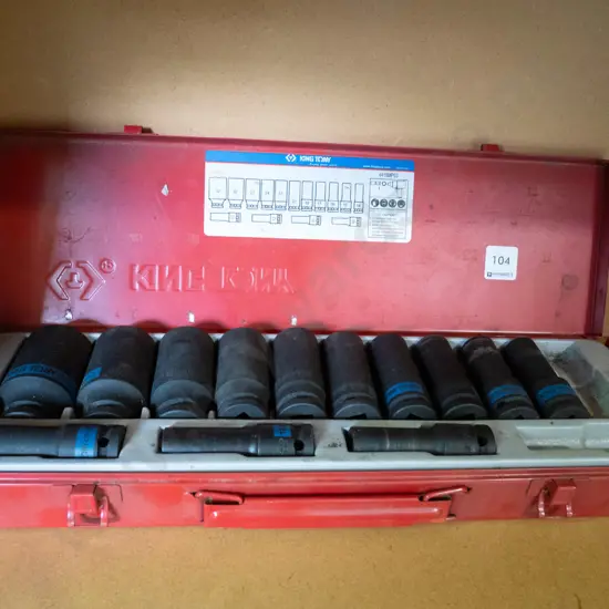 King Tony socket set.