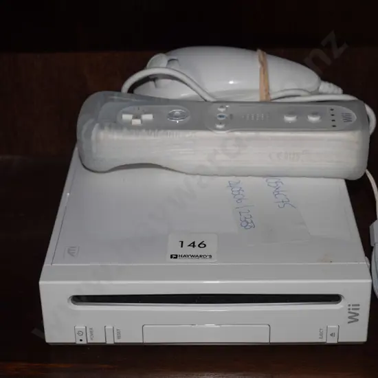 Wii Console and 2 controllers