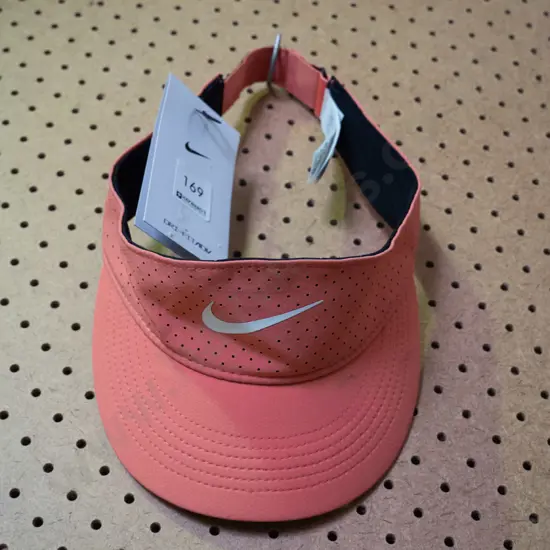 Pink Nike Tennis Hat with sales tag