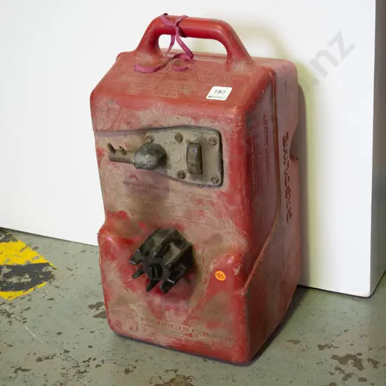 10 liter plastic read boat petrol tank