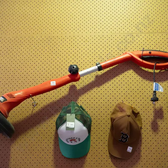 Black & Decker corded line trimmer- some damage