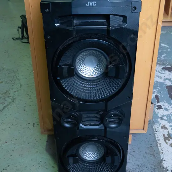 JVC portable stereo system - no power cord