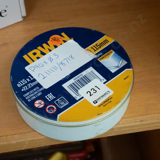 Irwin Grinder Disk Pack 