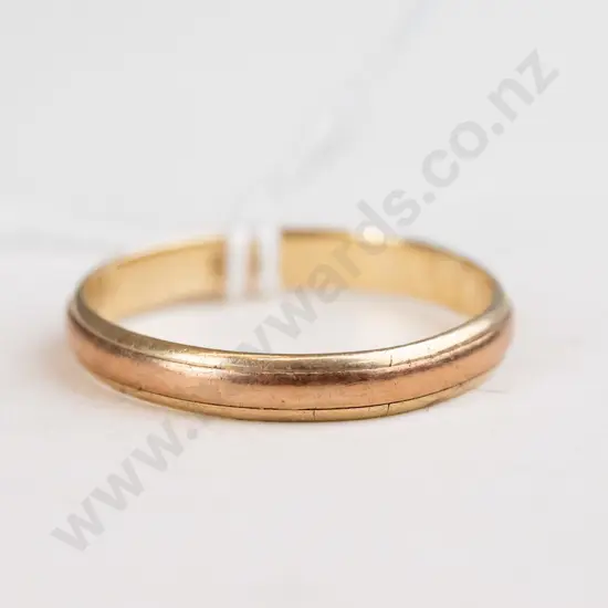 Gold and rose gold ring L 1