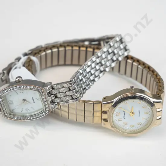 Pair of ladies wrist watches