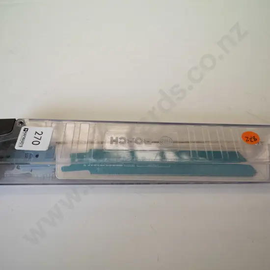 Bosch Clear Case Containing Makita Blades 