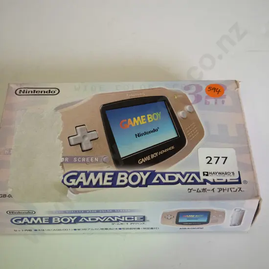 Game boy advance 