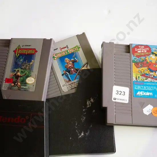 1980s Nintendo cartridge games