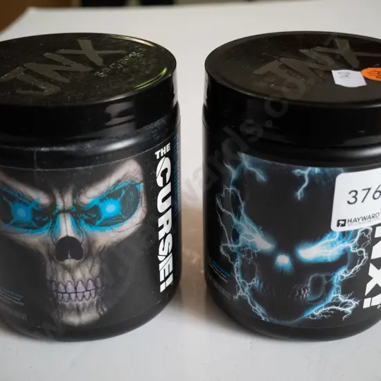 2 containers of supplements