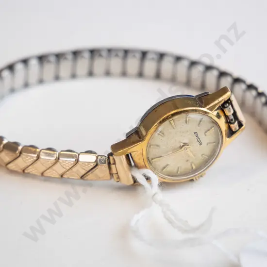 ENICAR Gold and silver watch