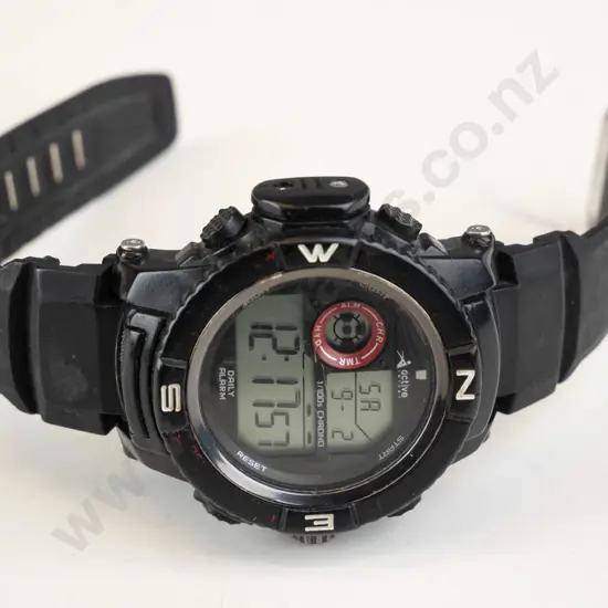 black active watch - mens sizing 