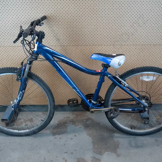 Blue and Black Specialized Myka Mountain bike
