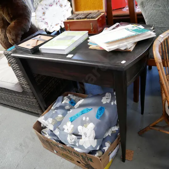 small hall table with single drawer H- 720, W- 700, D- 480