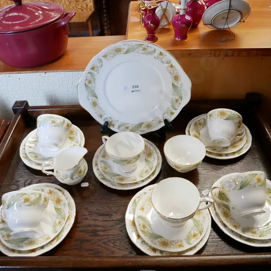 Duchess Greensleeves tea set