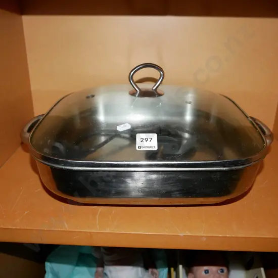 stainless steel electric fry pan