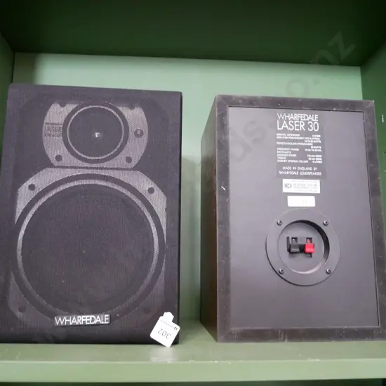 2 Wharfedale bookcase speakers