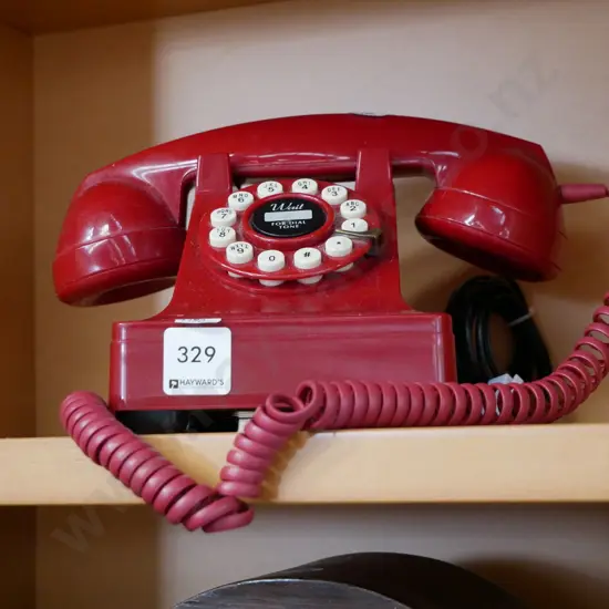 reproduction push button telephone