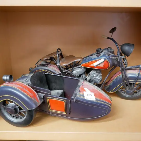 tin model motorcycles