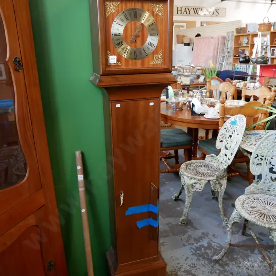 restorer's long cased clock , H- 1620