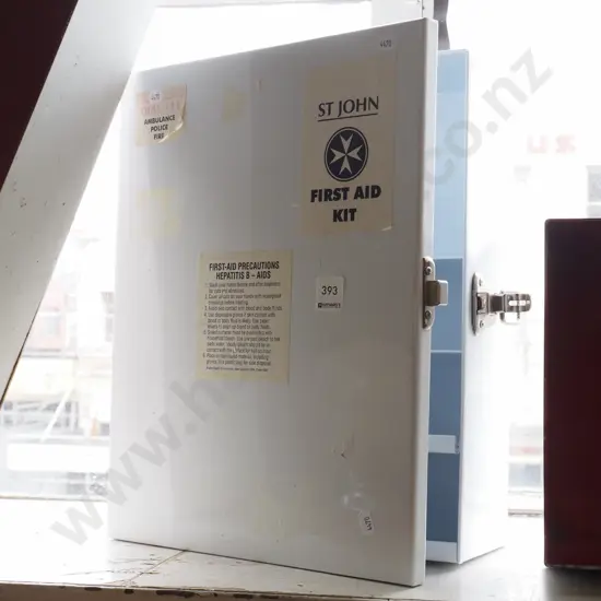  St John wall mounted First Aid Kit 