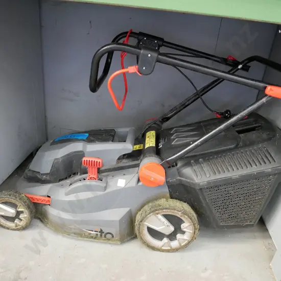 Ozito electric lawnmower