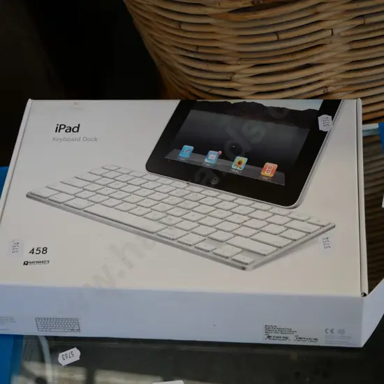 iPad keyboard dock