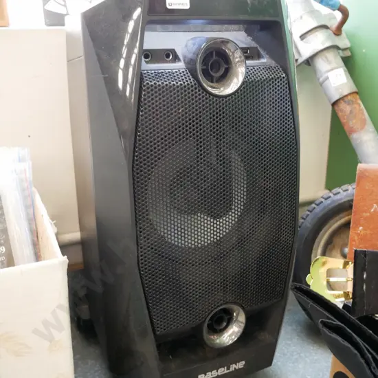 Bassline portable bluetooth speaker - no cord