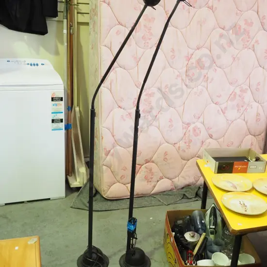 2 x halogen standard lamps