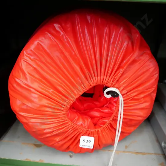 red Fairydown sleeping bag