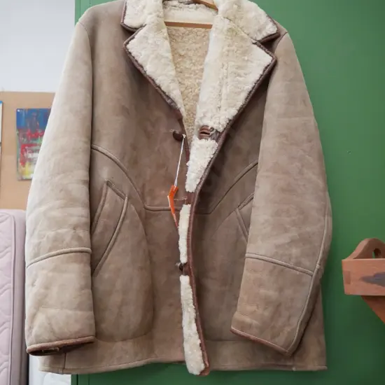 large sheepskin jacket