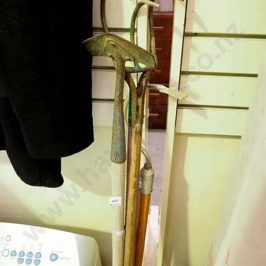 3 garden tools, cultivator and aeroplane hoe