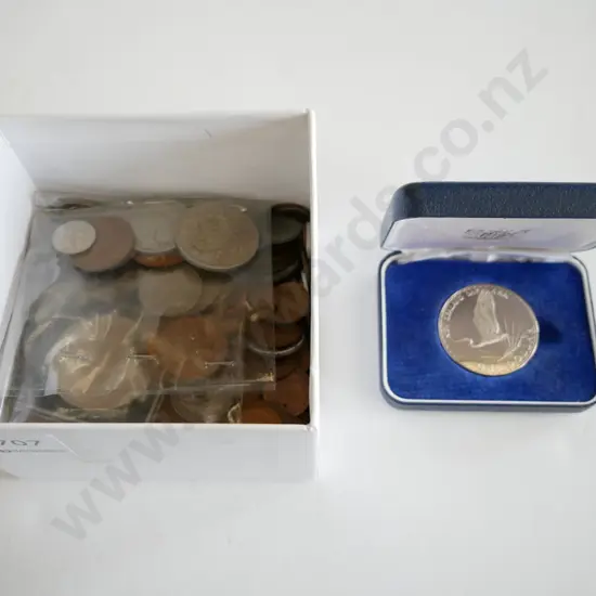 various coins