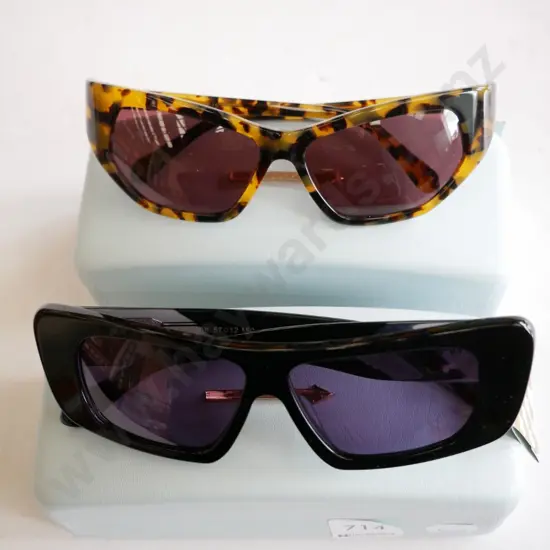 2 pairs of designer sunglasses